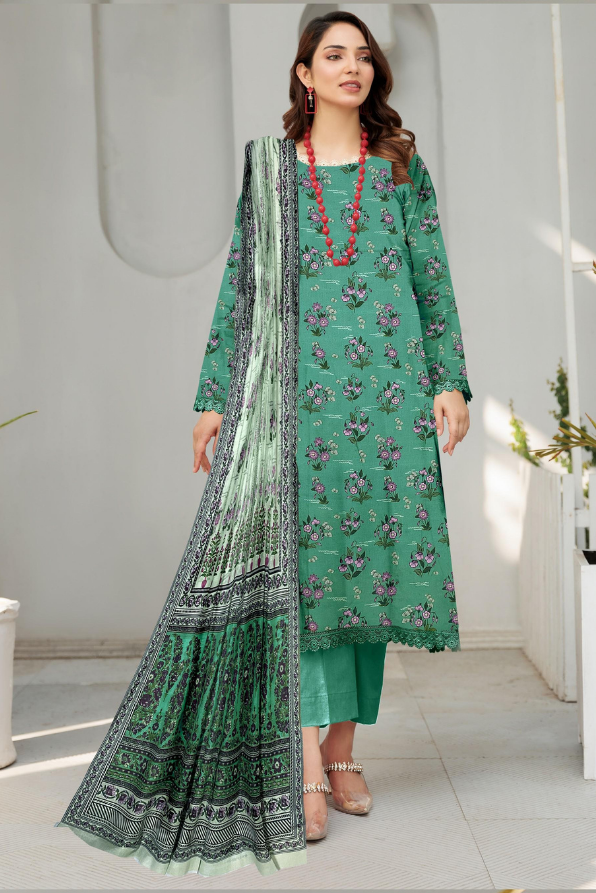 Digital Printed Premium Lawn By Kayseria